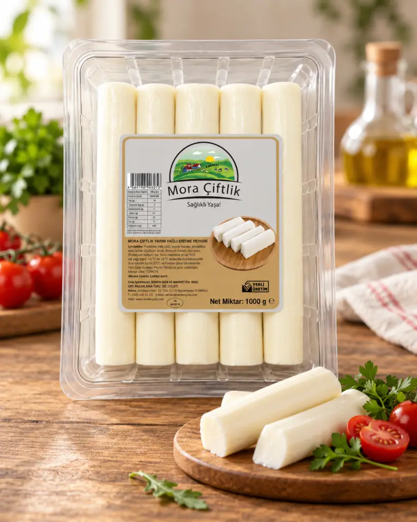Mora Çiftlik Dillim Peyniri 1000 g