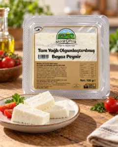 Mora Çiftlik Tam Yağlı Olgunlaştırılmış Beyaz Peynir 100 g