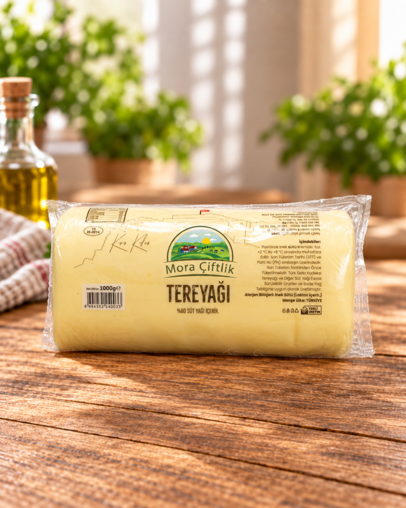Mora Çiftlik Rulo Tereyağ 1000 g