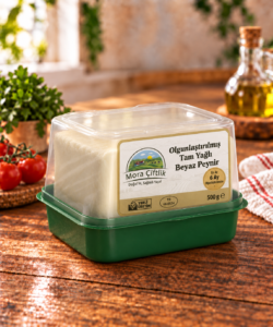 Mora Çiftlik Tam Yağlı Olgunlaştırılmış Beyaz Peynir 500 g