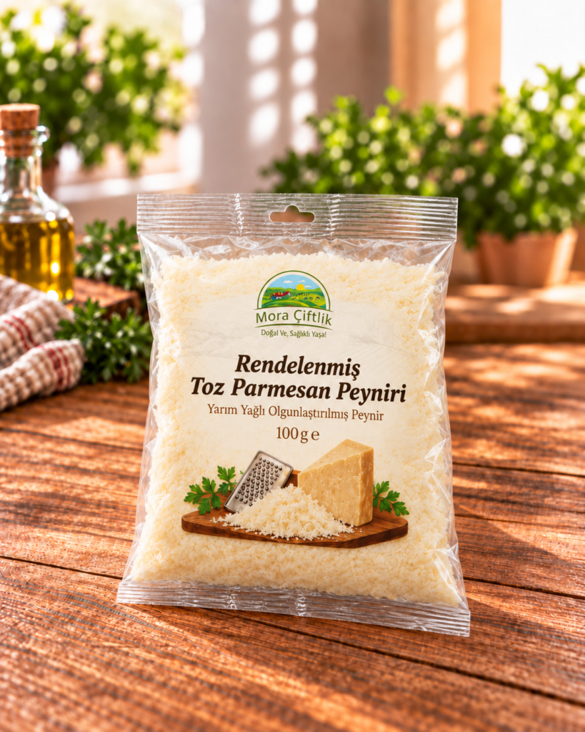 Mora Çiftlik Rende Toz Parmesan Peyniri